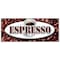 Signmission ESPRESSO BANNER SIGN coffee shop cafe beans signs roasted cappuccino B-120 Espresso - alternate 1